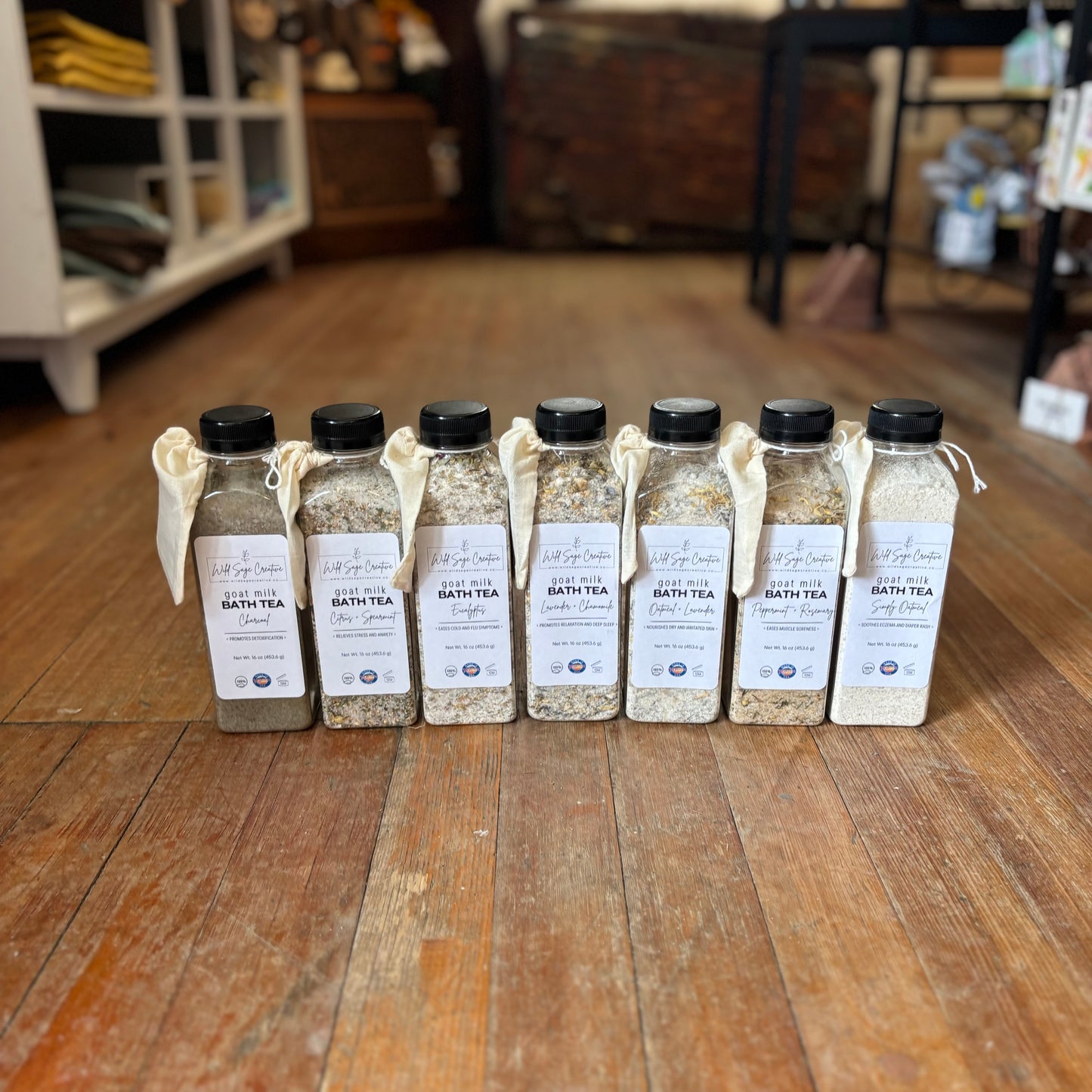 Goat Milk Bath Tea